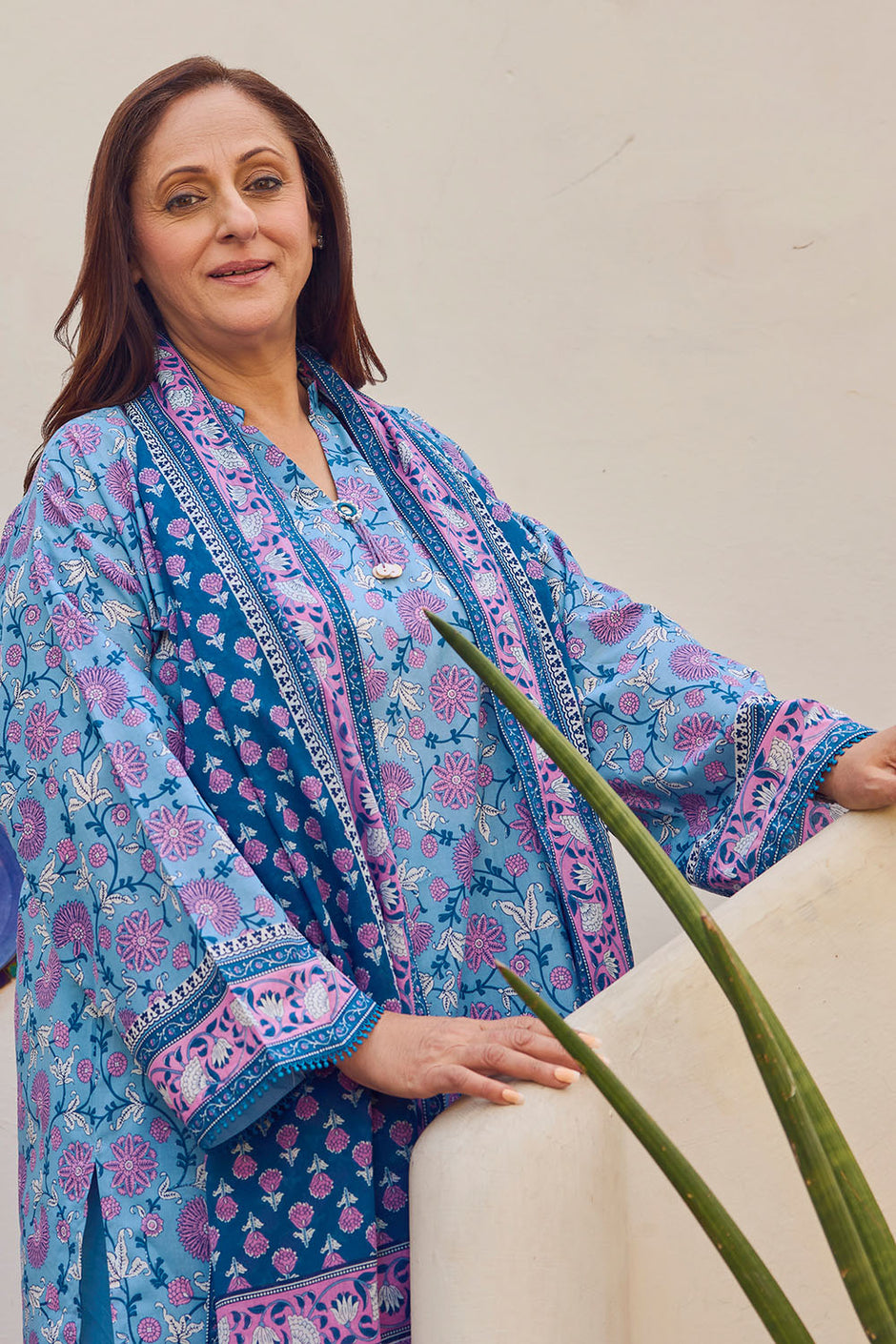 3 Piece Printed Lawn Suit with Dupatta