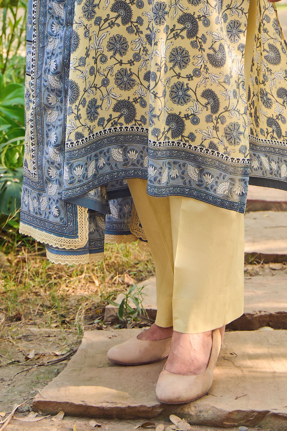 3 Piece Printed Lawn Suit with Dupatta