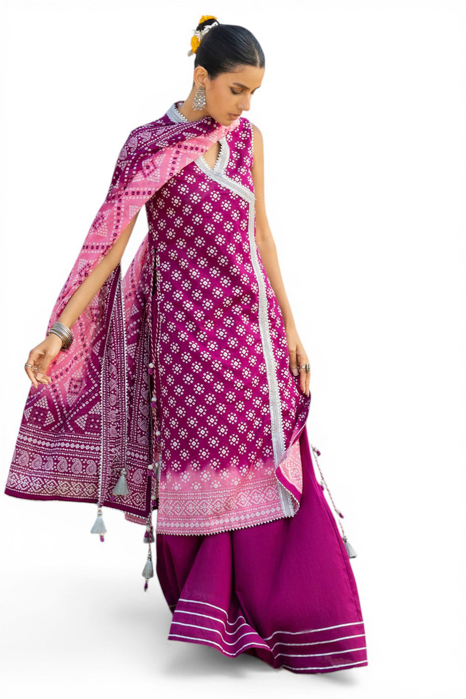 3 Piece Printed Lawn Suit CL-62109 B