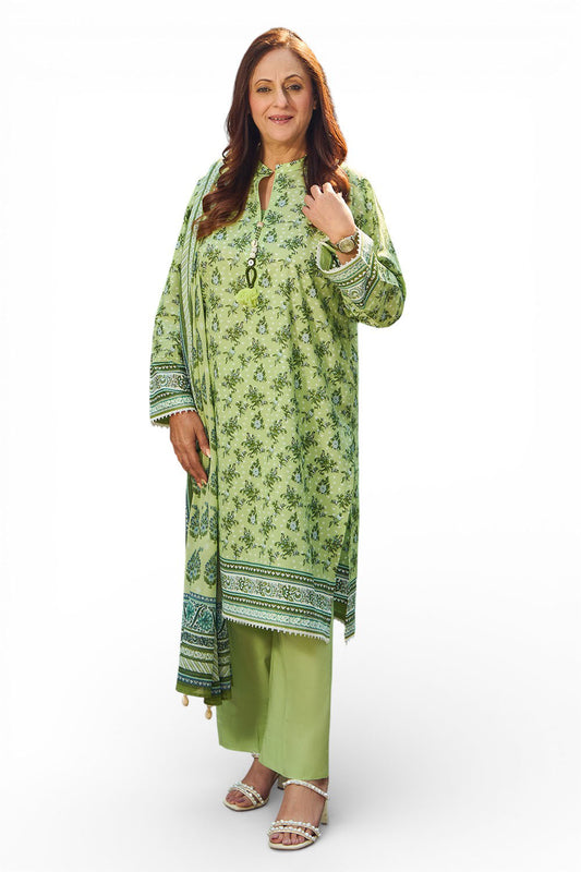 3 Piece Printed Lawn Suit with Dupatta CL-62116 B