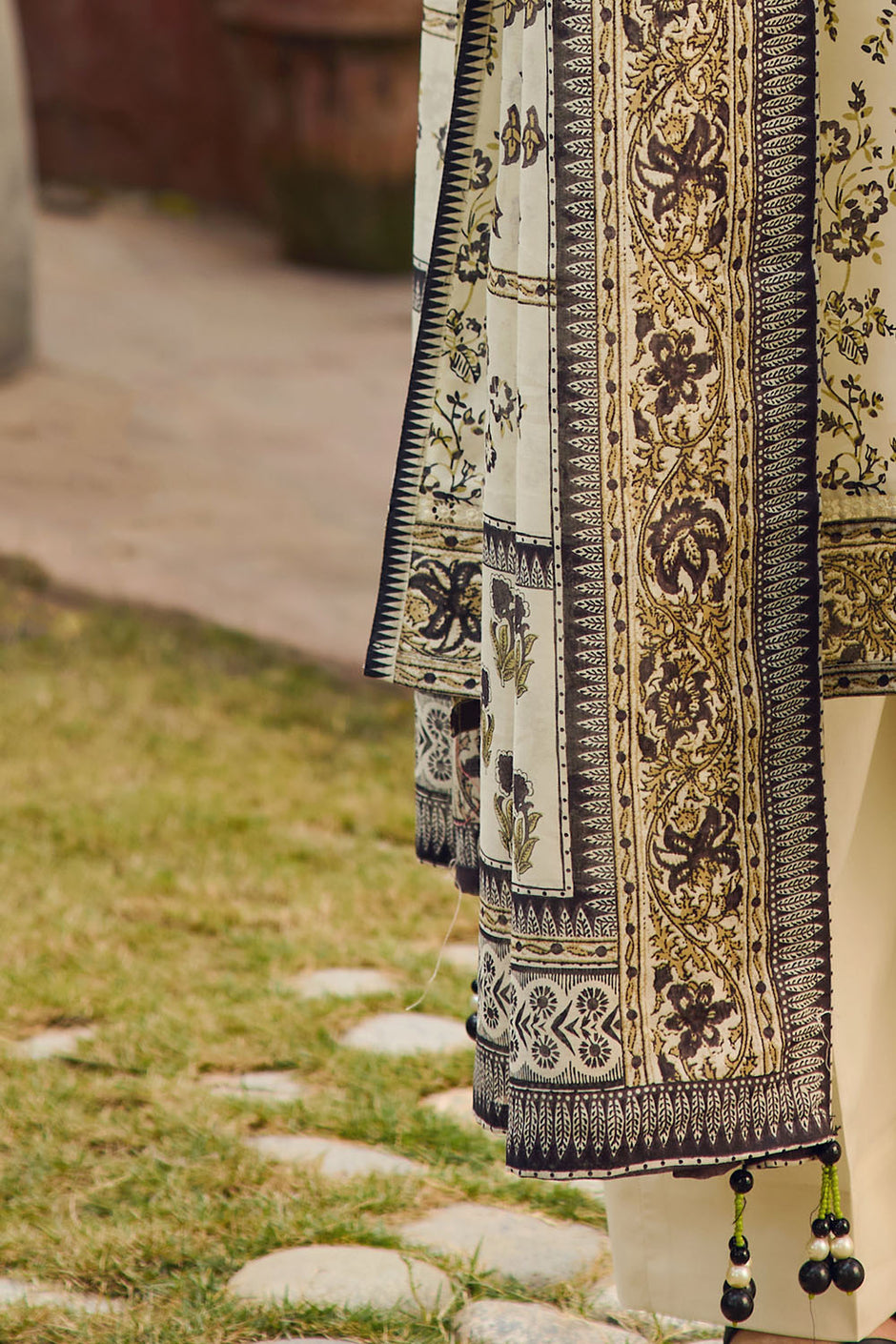3 Piece Printed Lawn Suit with Dupatta