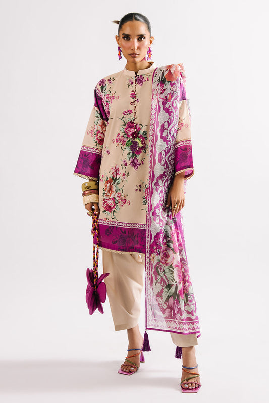 3 Piece Printed Lawn Suit with Dupatta CL-62137