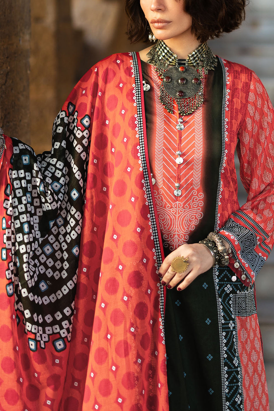 3 Piece Printed Lawn Suit