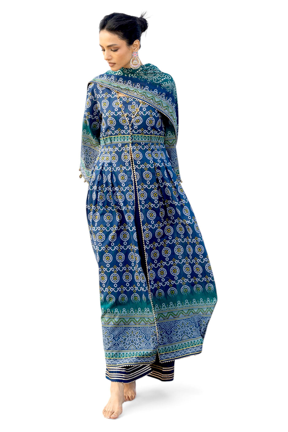 3 Piece Printed Lawn Suit CL-62149 B