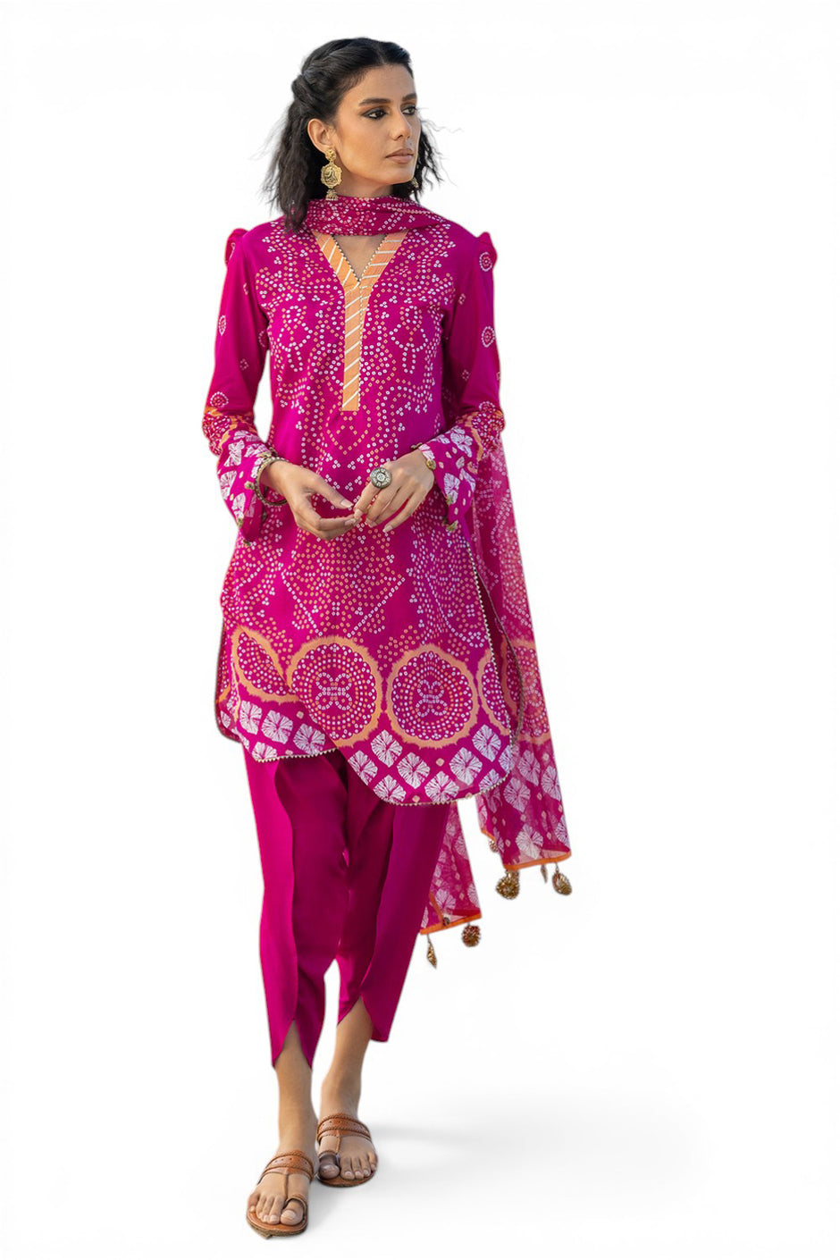 3 Piece Printed Lawn Suit CL-62170 B