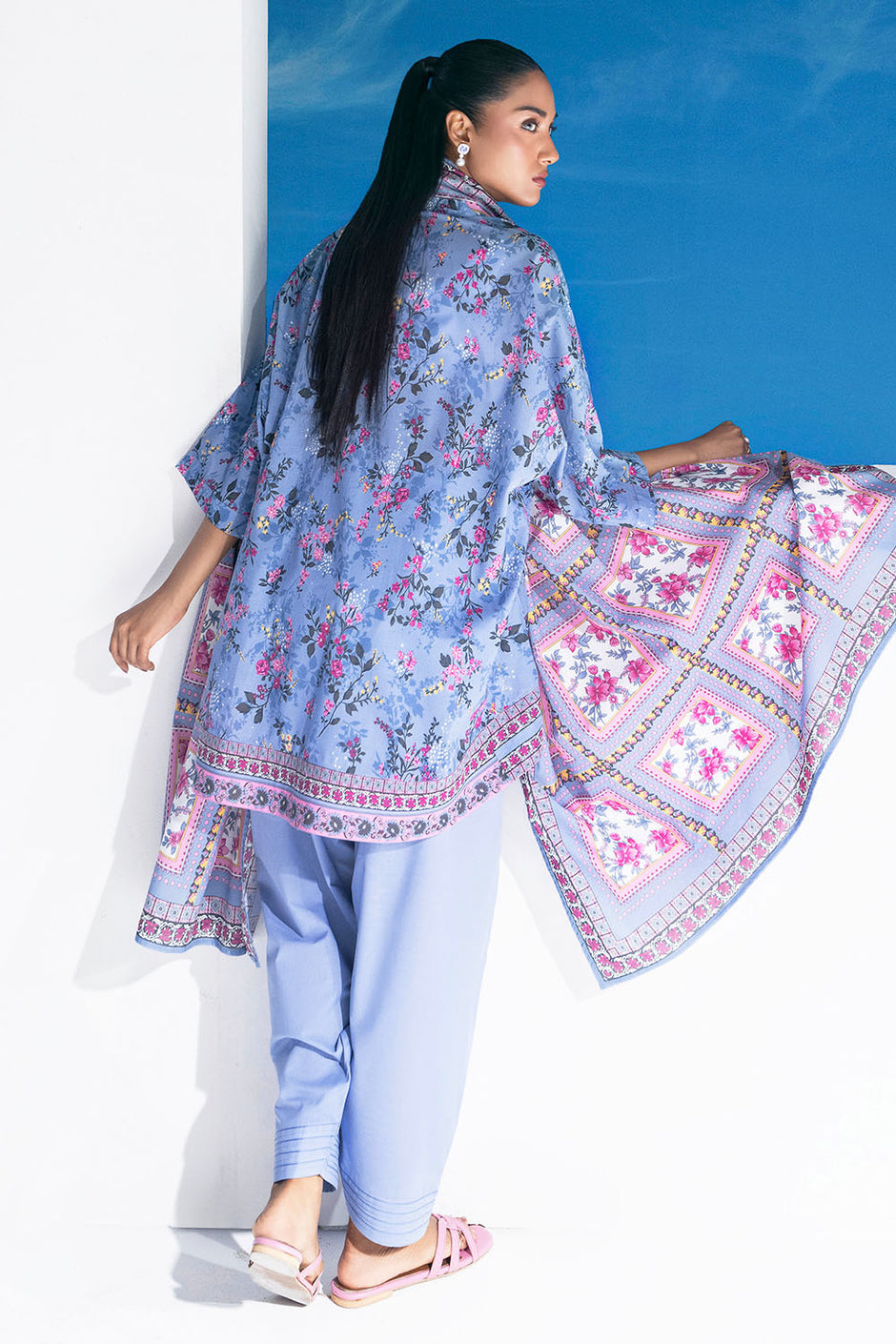 3 Piece Printed Lawn Suit