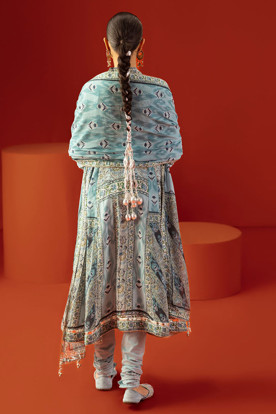 3 Piece Printed Lawn Suit with Dupatta