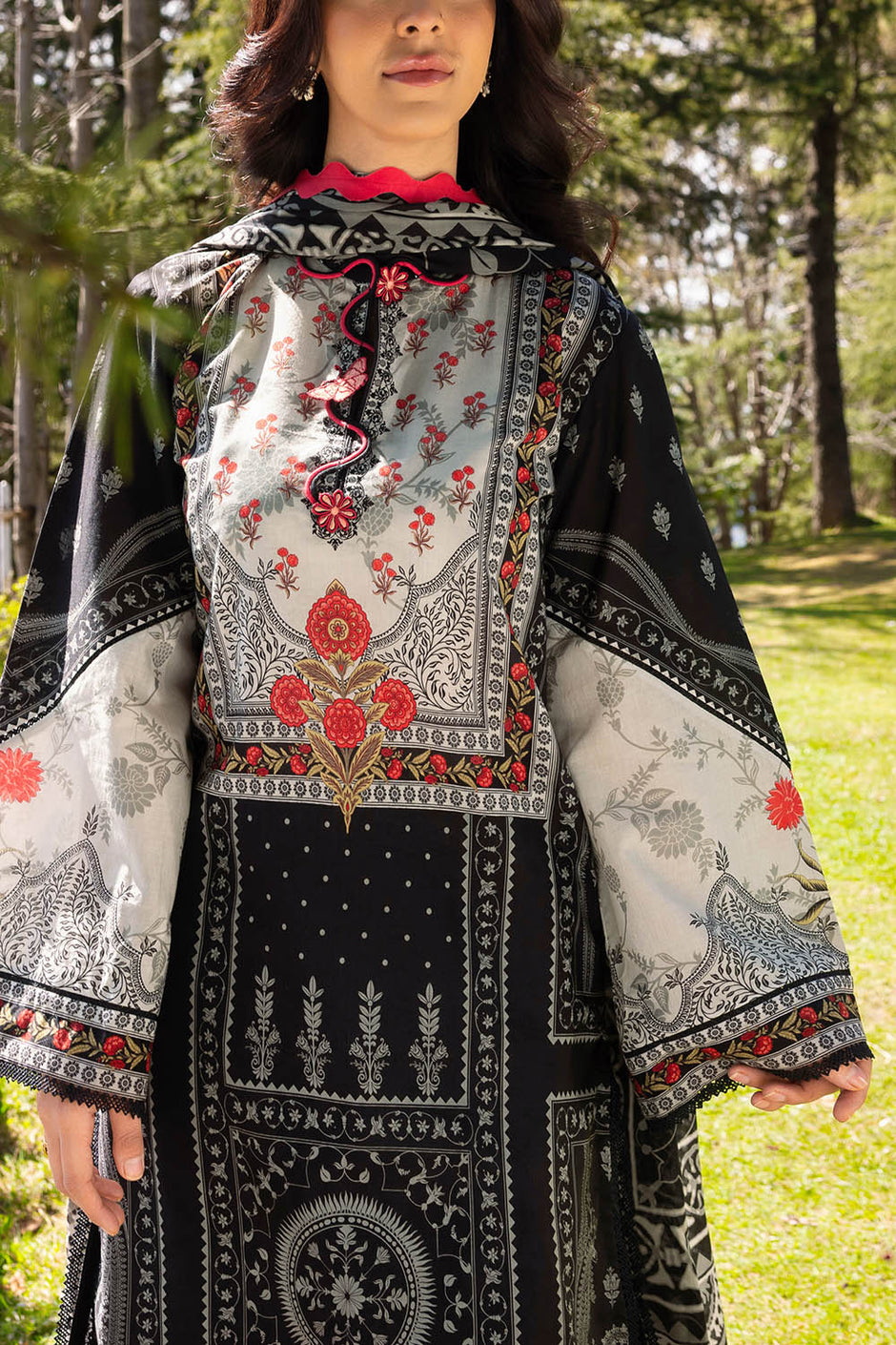 3 Piece Printed Lawn Suit