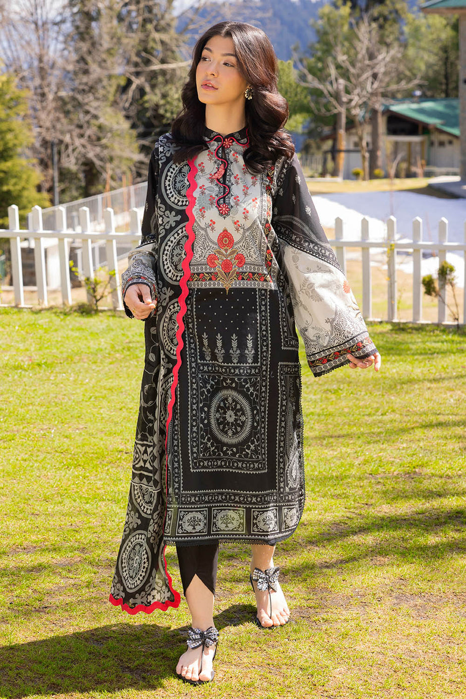 3 Piece Printed Lawn Suit