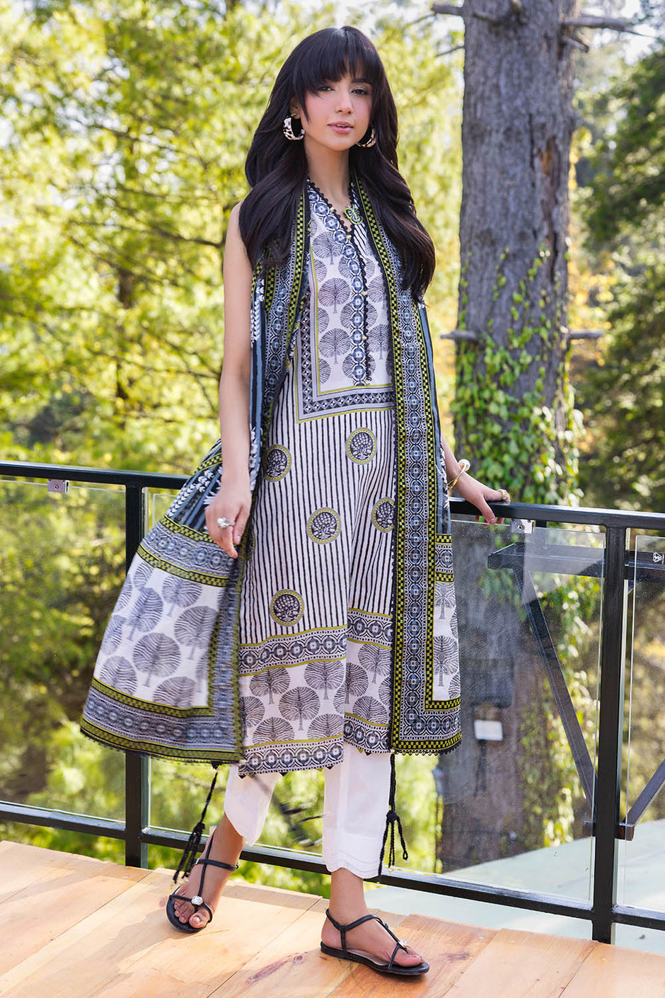 3 Piece Printed Lawn Suit