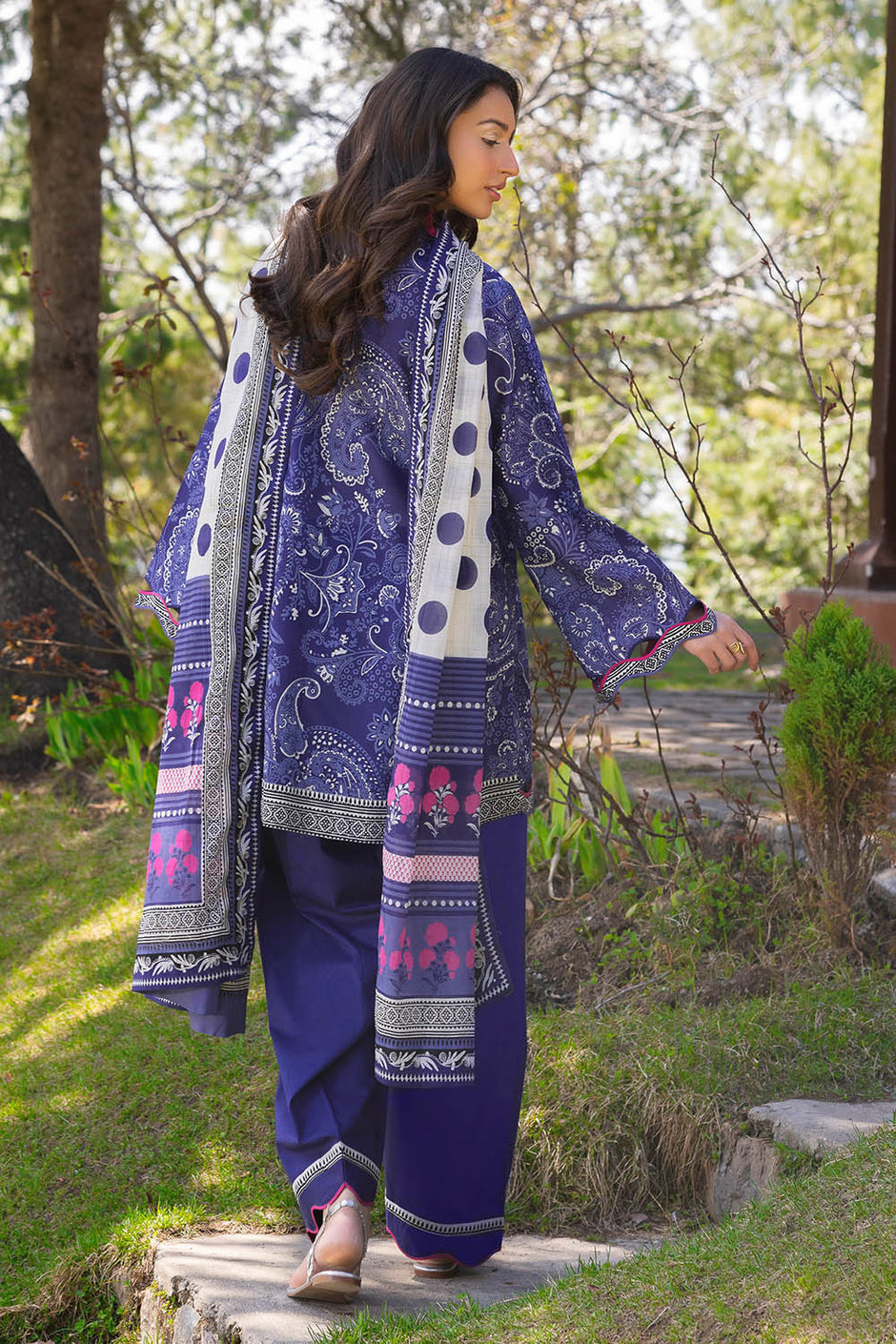 3 Piece Printed Lawn Suit