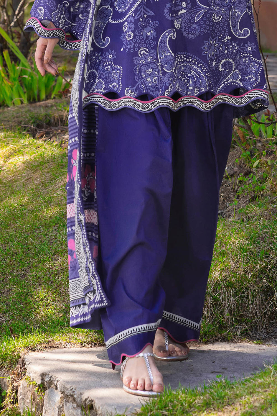 3 Piece Printed Lawn Suit