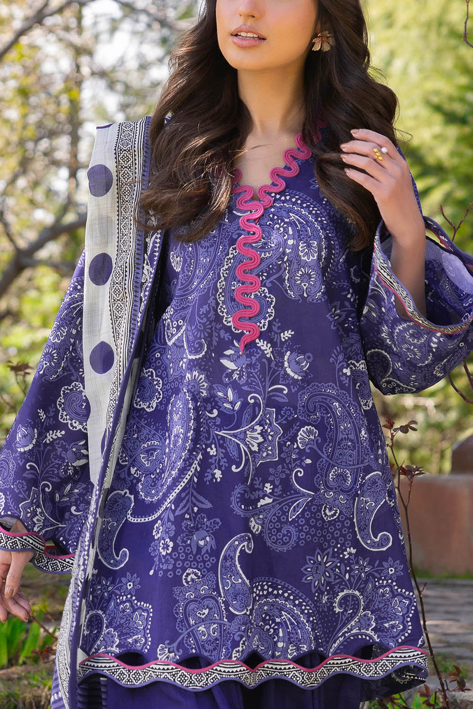 3 Piece Printed Lawn Suit