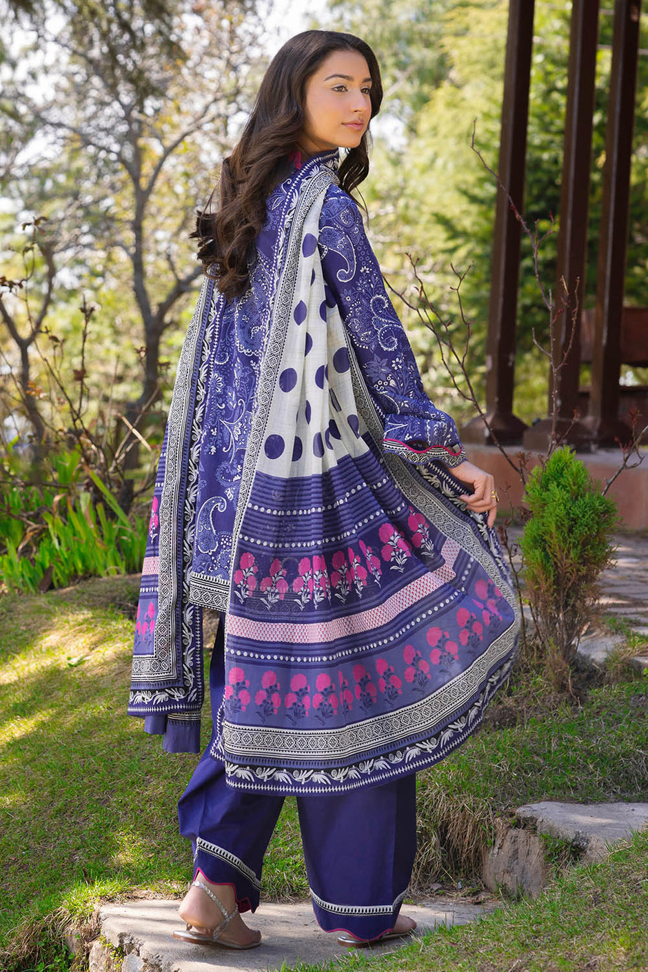 3 Piece Printed Lawn Suit