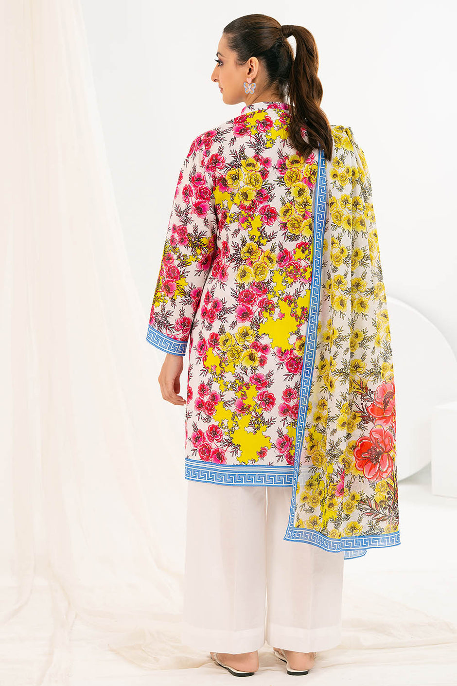 3 Piece Printed Lawn Suit