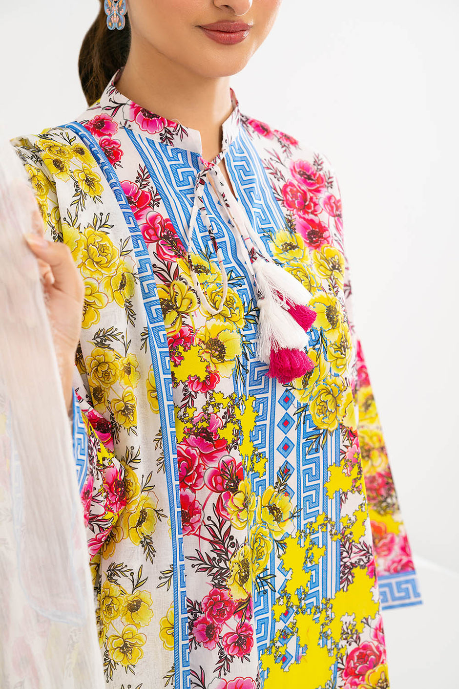 3 Piece Printed Lawn Suit