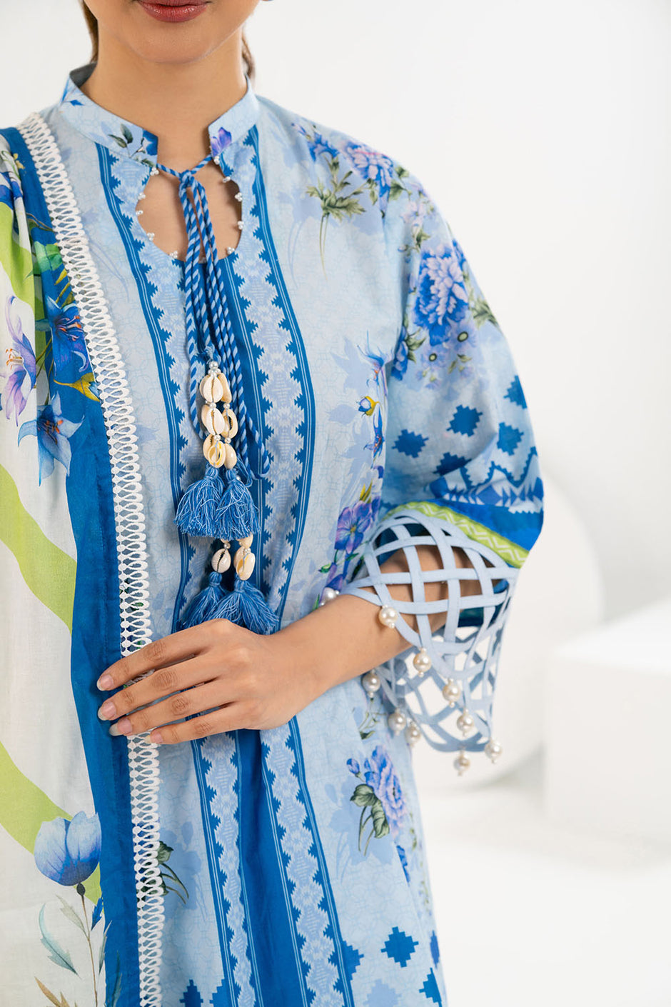 3 Piece Printed Lawn Suit