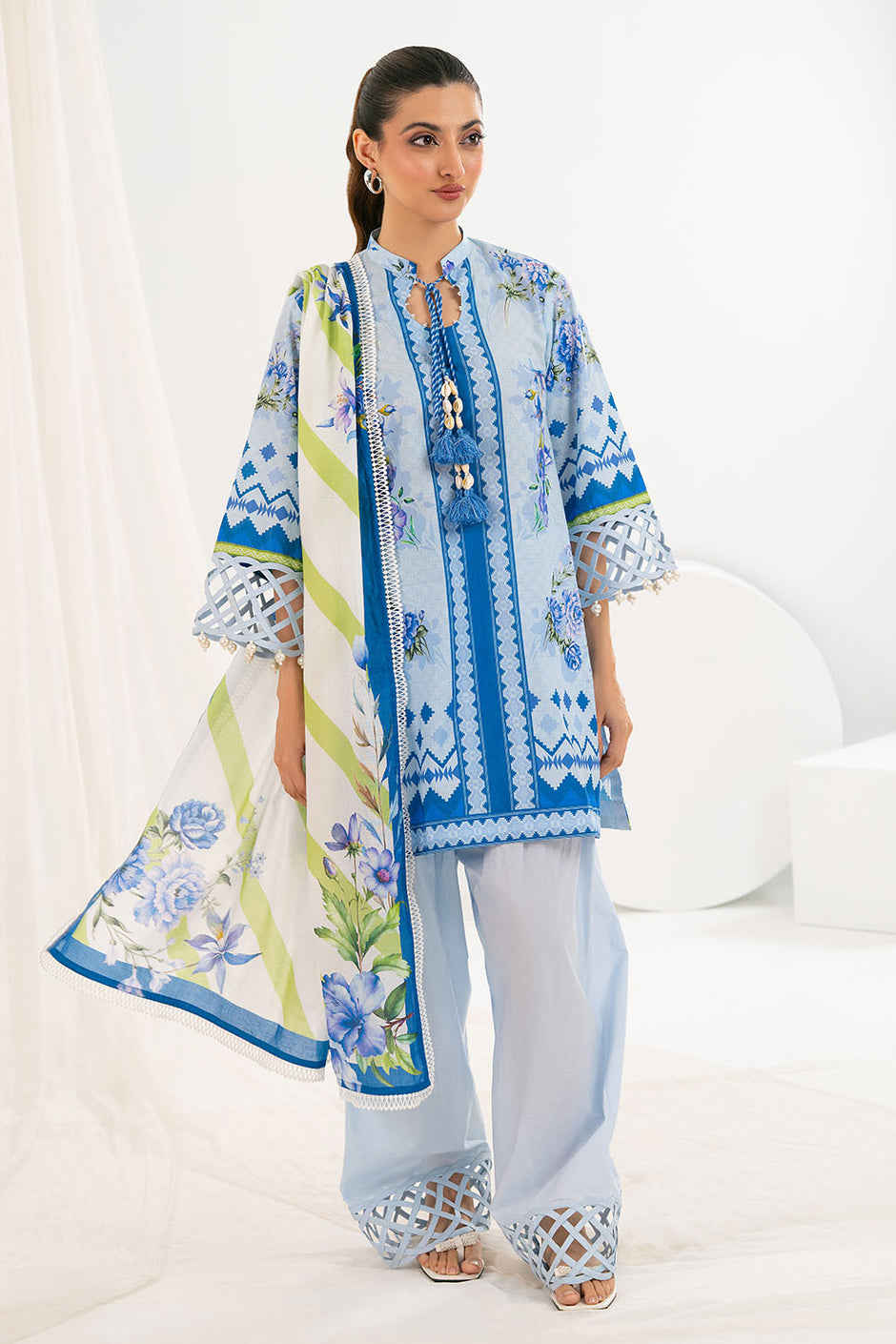 3 Piece Printed Lawn Suit
