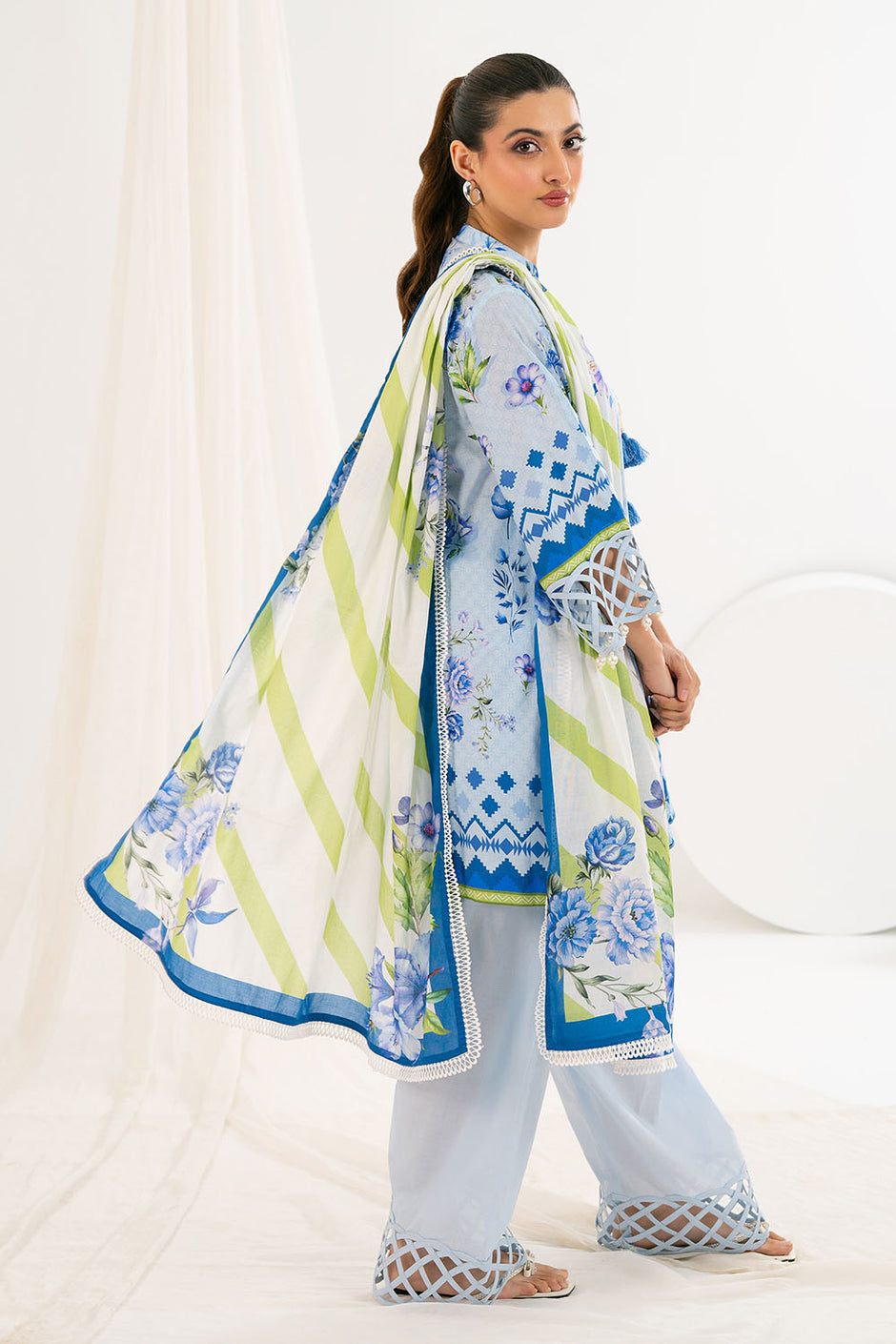 3 Piece Printed Lawn Suit
