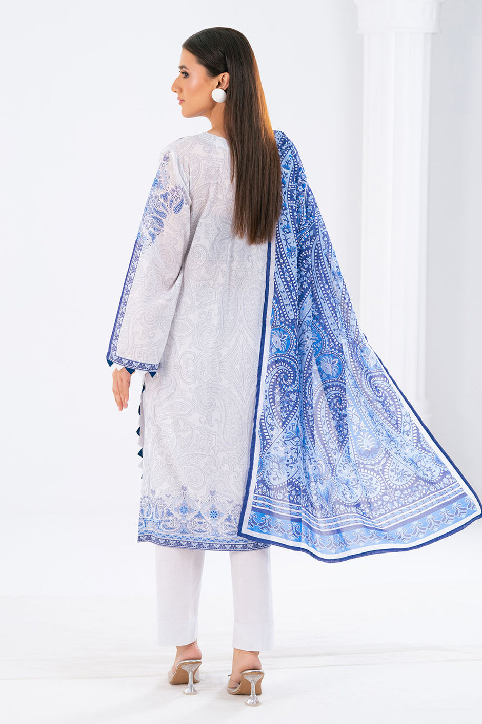 3 Piece Printed Lawn Suit