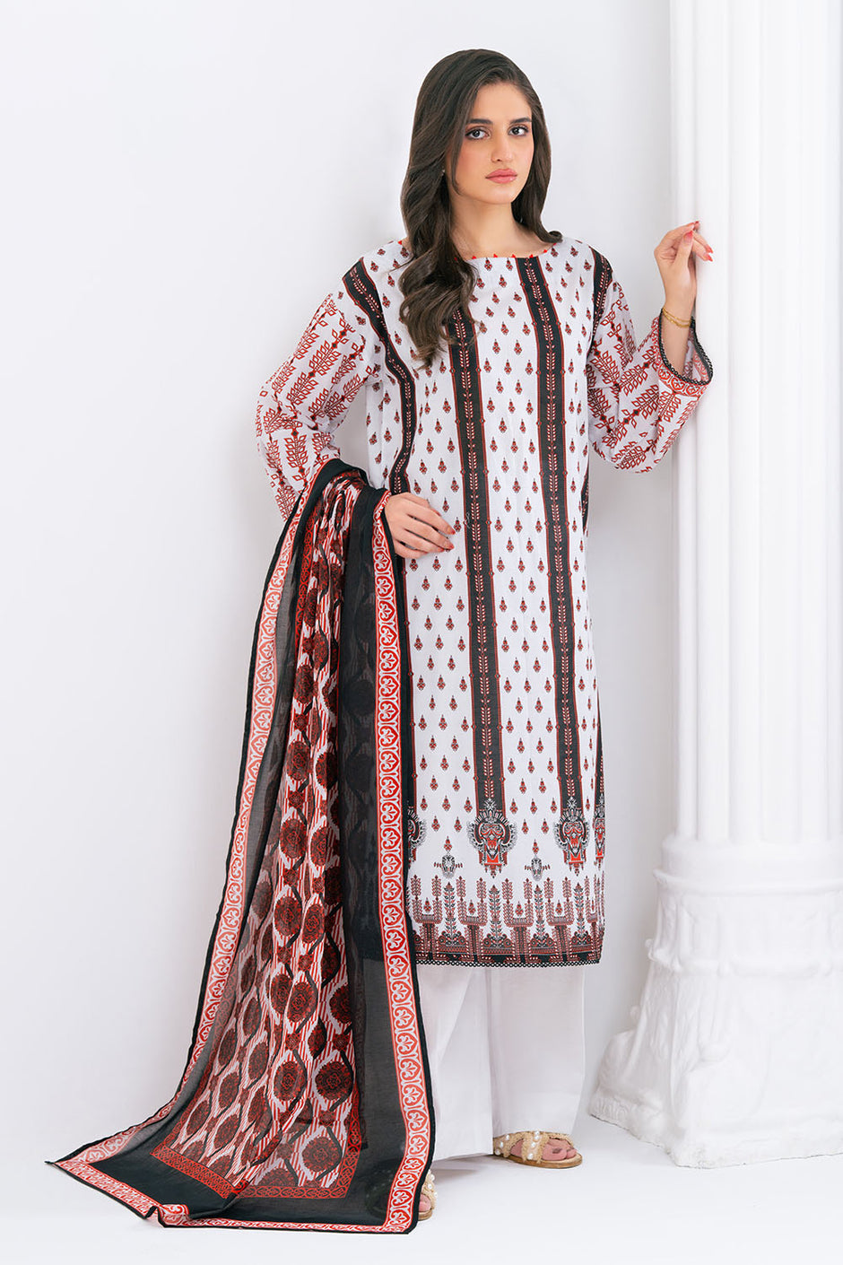 3 Piece Printed Lawn Suit