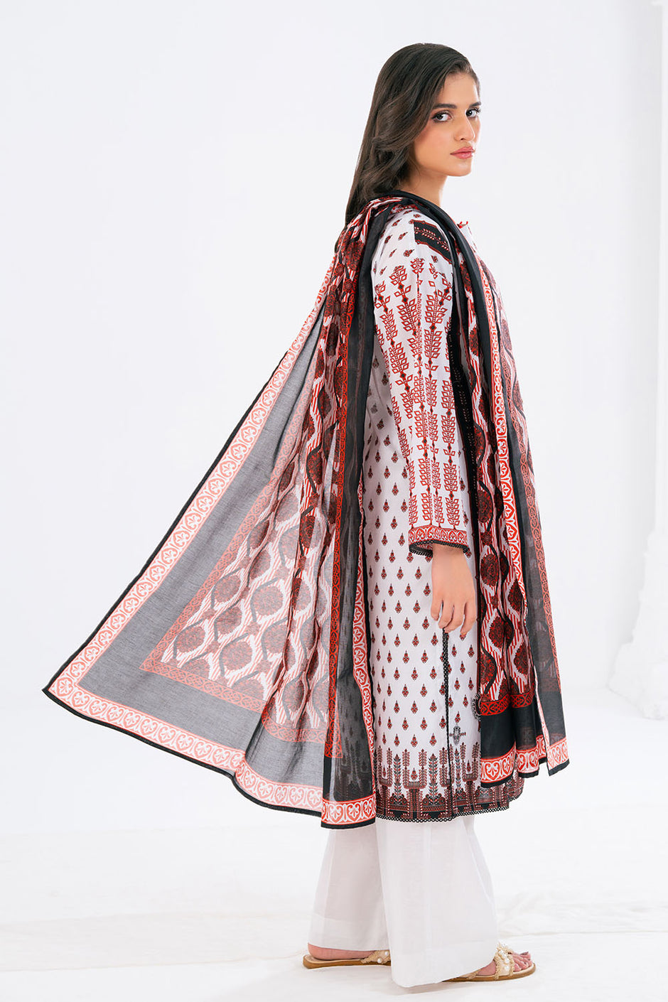 3 Piece Printed Lawn Suit