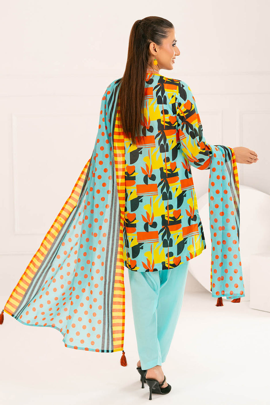 3 Piece Printed Lawn Suit