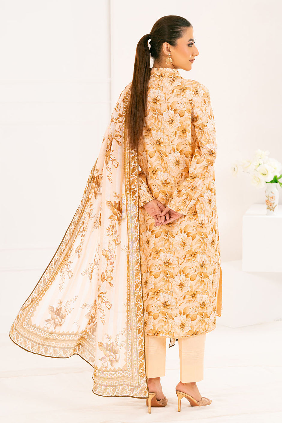 3 Piece Printed Lawn Suit