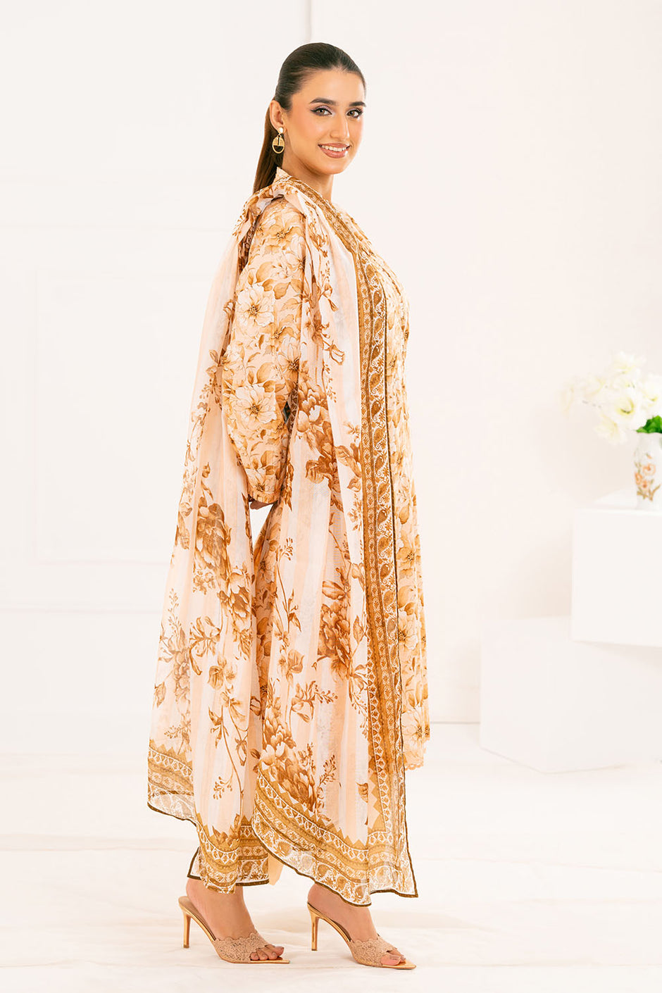 3 Piece Printed Lawn Suit