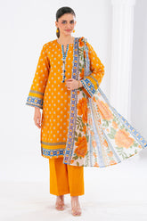 3 Piece Printed Lawn Suit with Dupatta CLP-52219