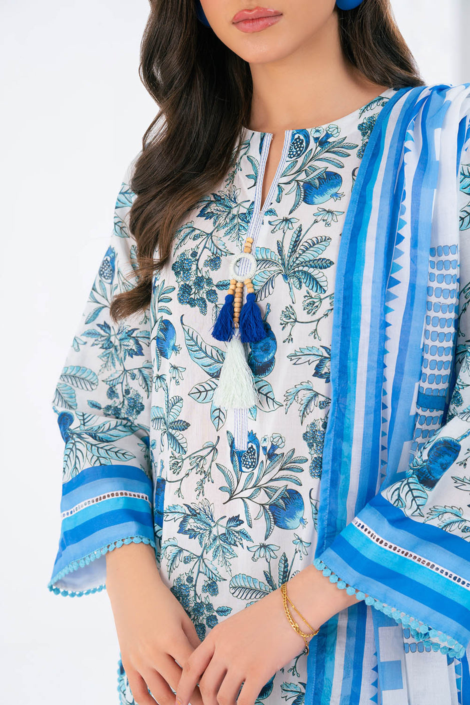 3 Piece Printed Lawn Suit