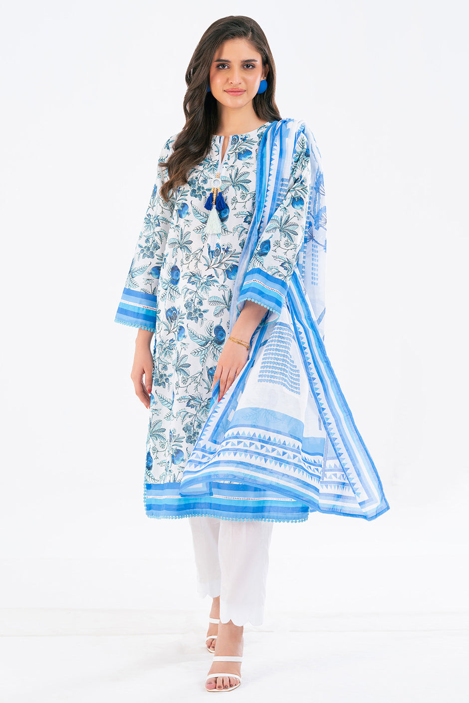 3 Piece Printed Lawn Suit