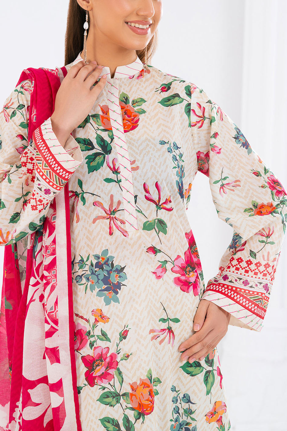 3 Piece Printed Lawn Suit