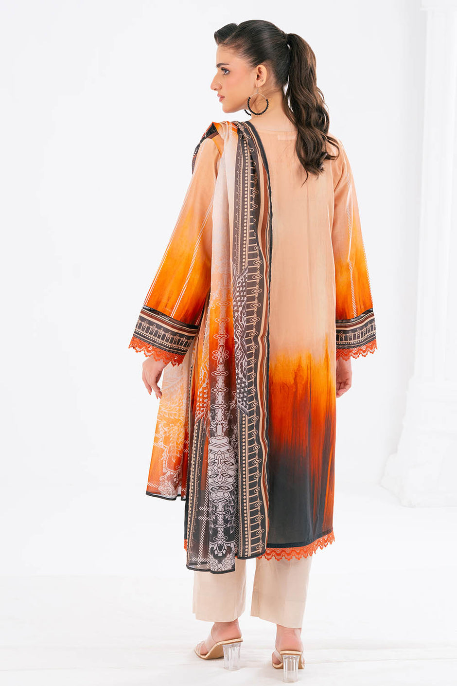 3 Piece Printed Lawn Suit