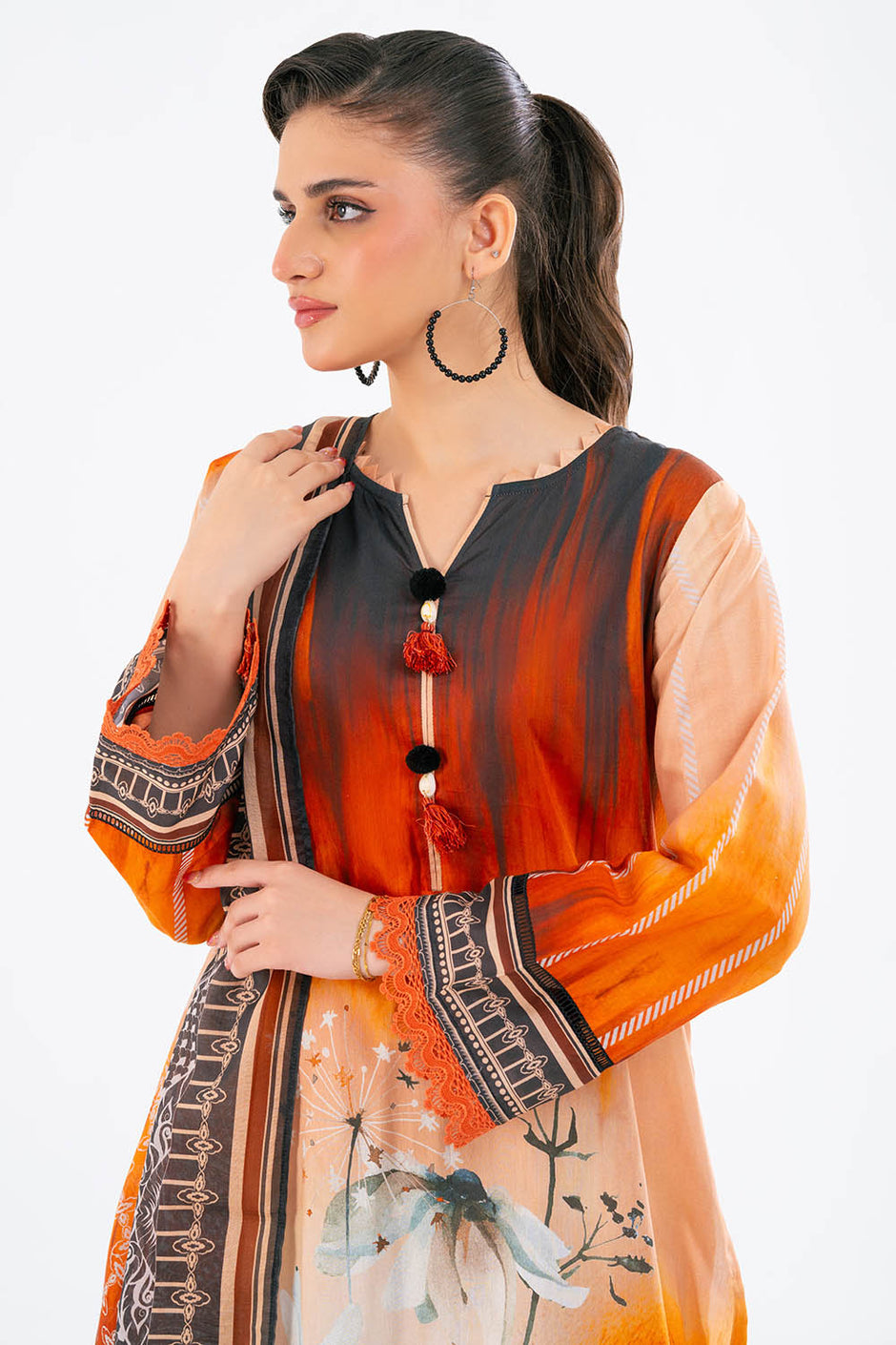 3 Piece Printed Lawn Suit