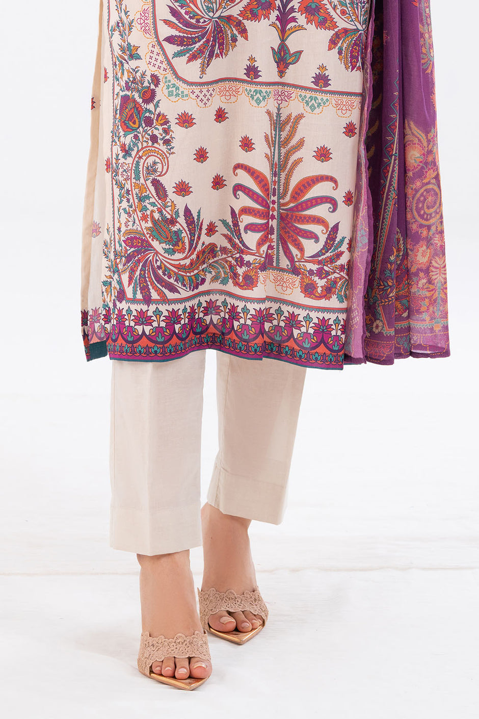 3 Piece Printed Lawn Suit