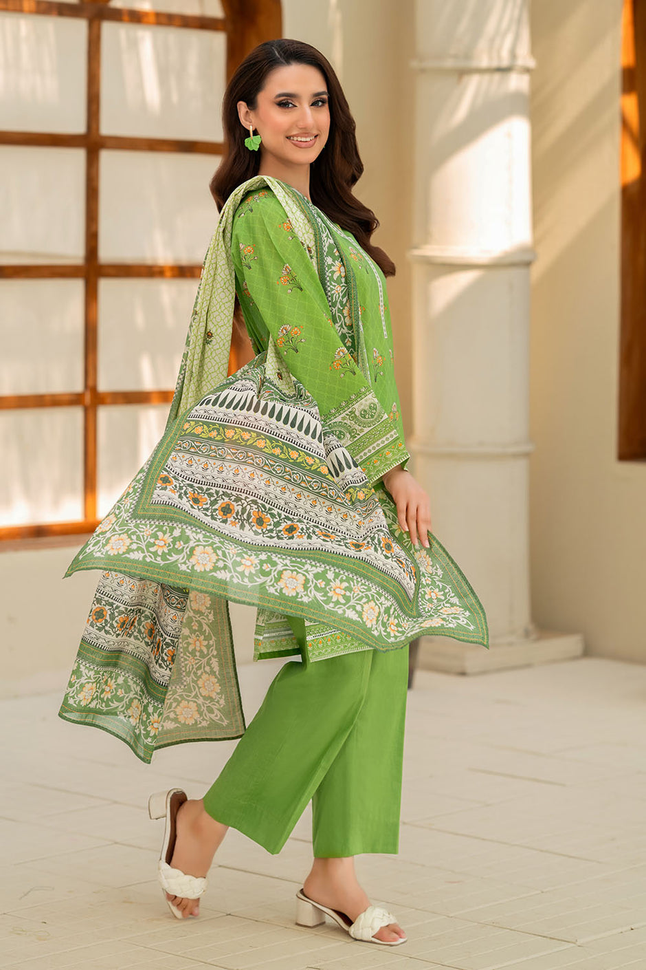 3 Piece Printed Lawn Suit