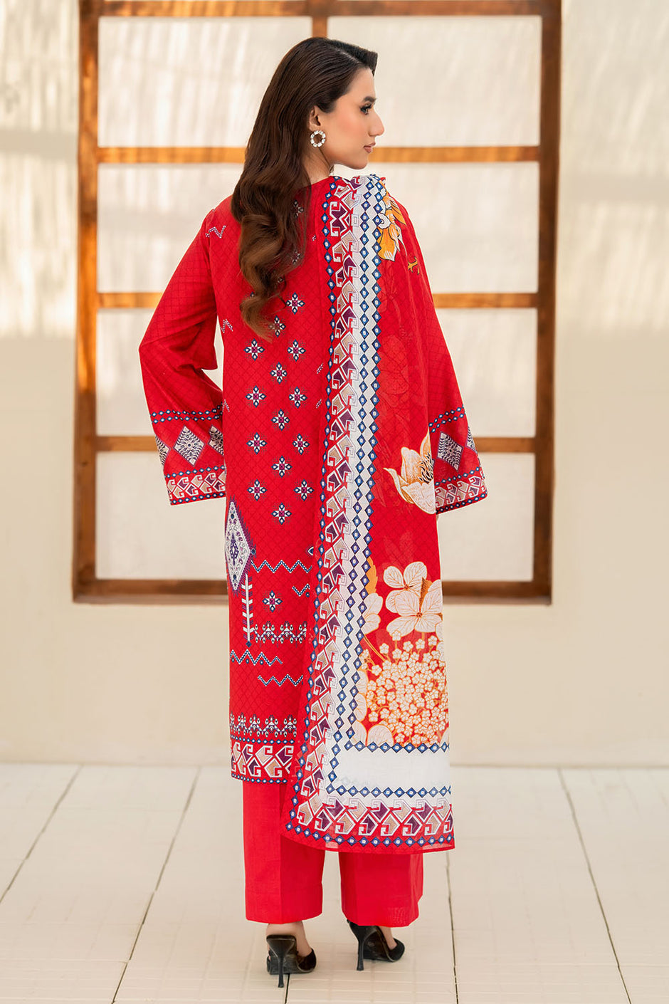 3 Piece Printed Lawn Suit