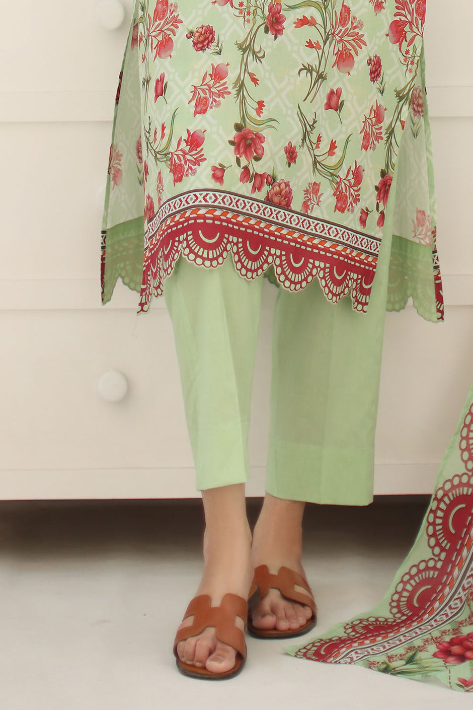 3 Piece Printed Lawn Suit