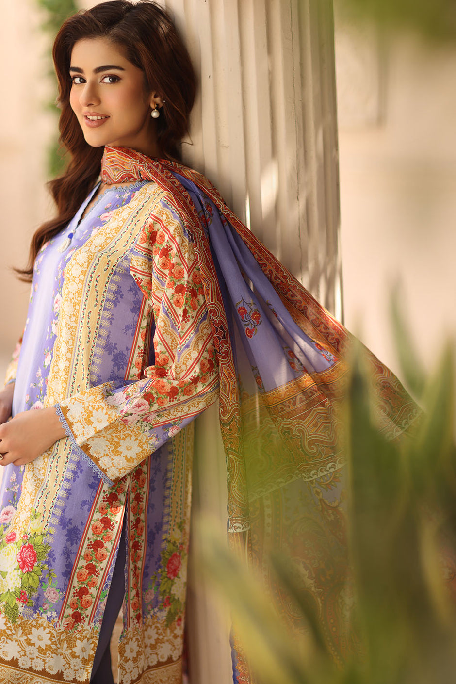 3 Piece Printed Lawn Suit
