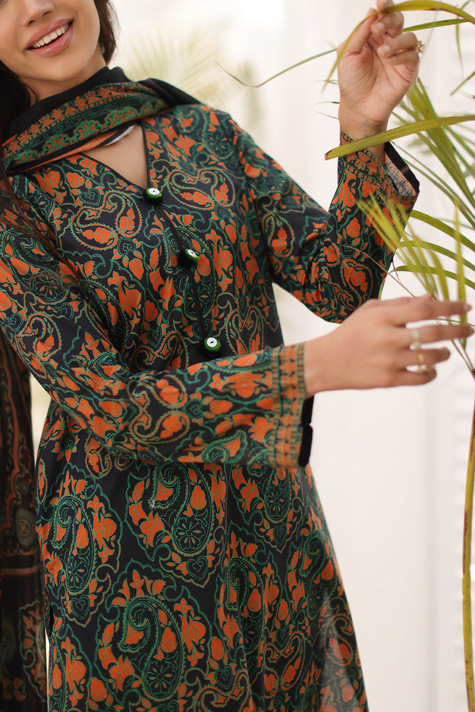 3 Piece Printed Lawn Suit