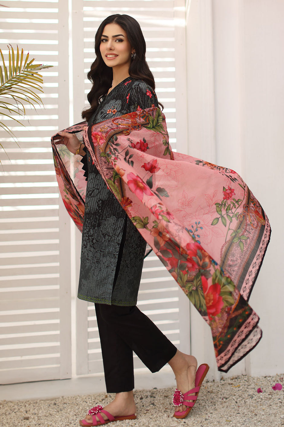 3 Piece Printed Lawn Suit