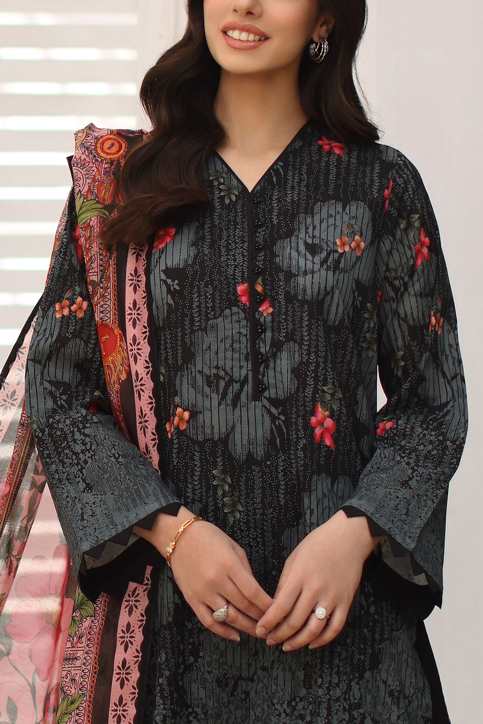 3 Piece Printed Lawn Suit