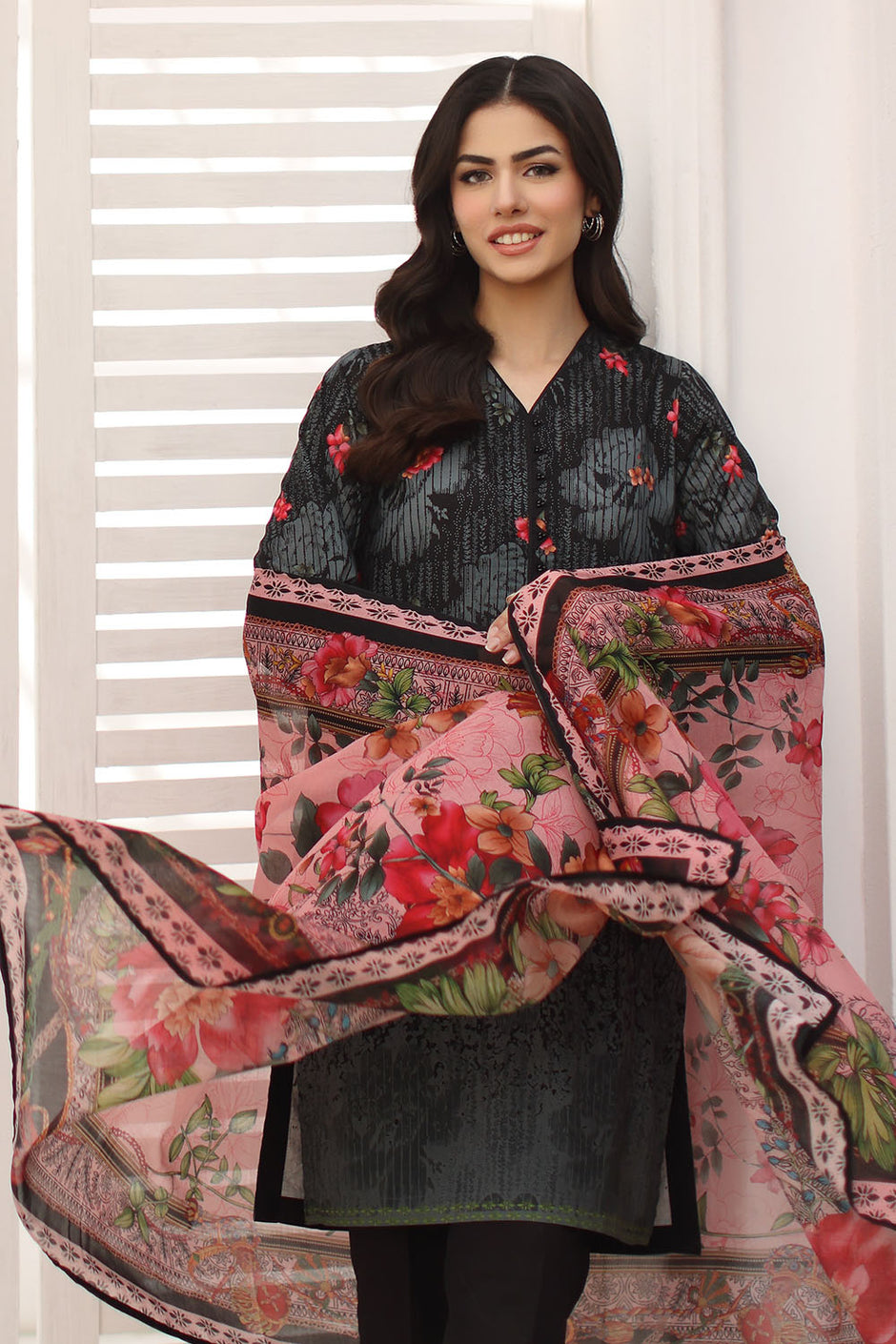 3 Piece Printed Lawn Suit