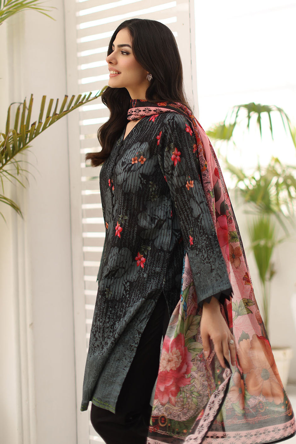 3 Piece Printed Lawn Suit