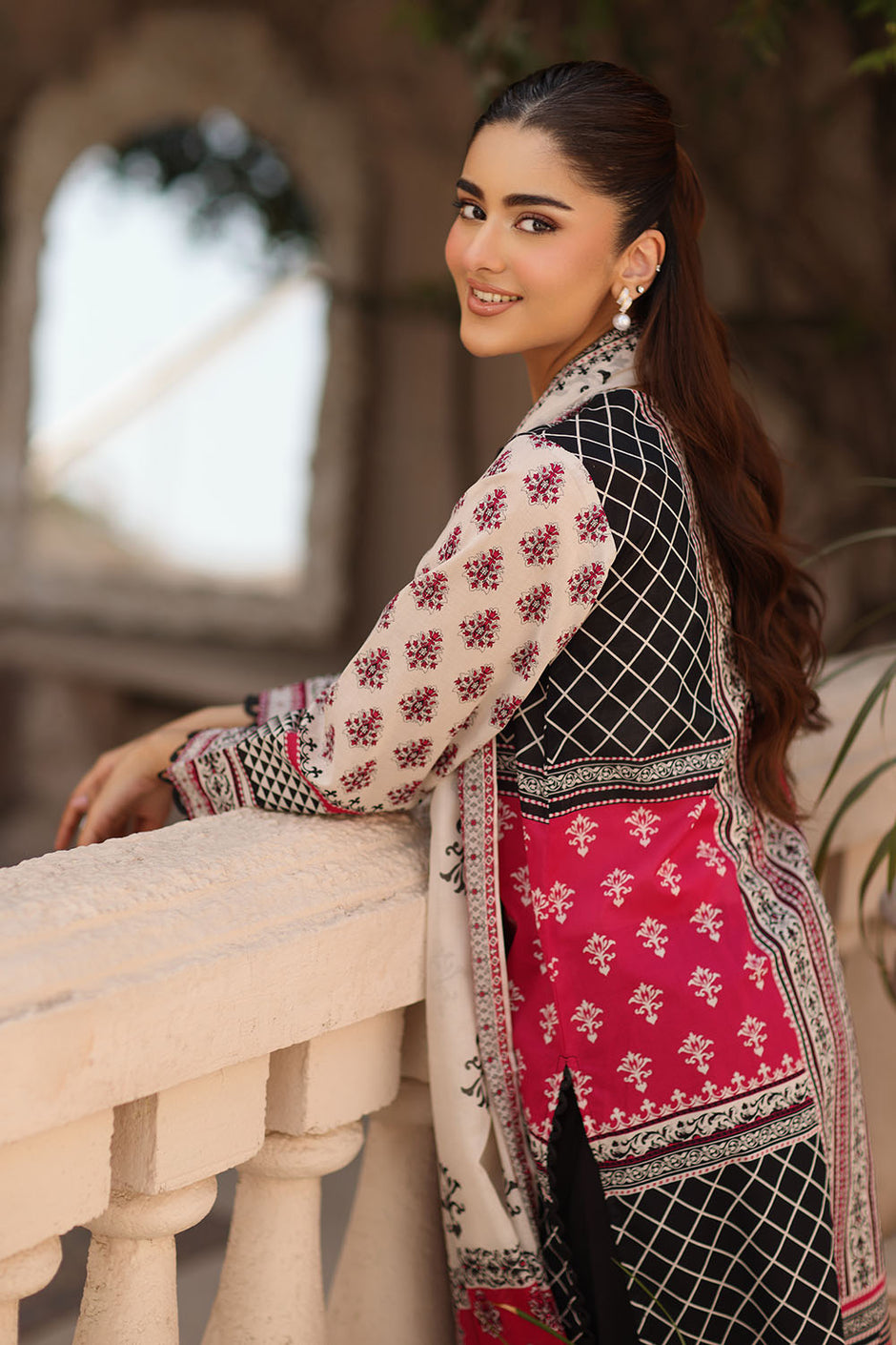 3 Piece Printed Lawn Suit