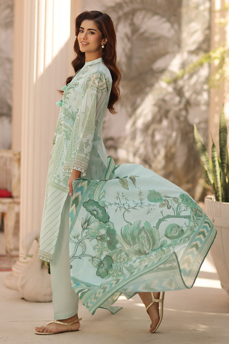 3 Piece Printed Lawn Suit