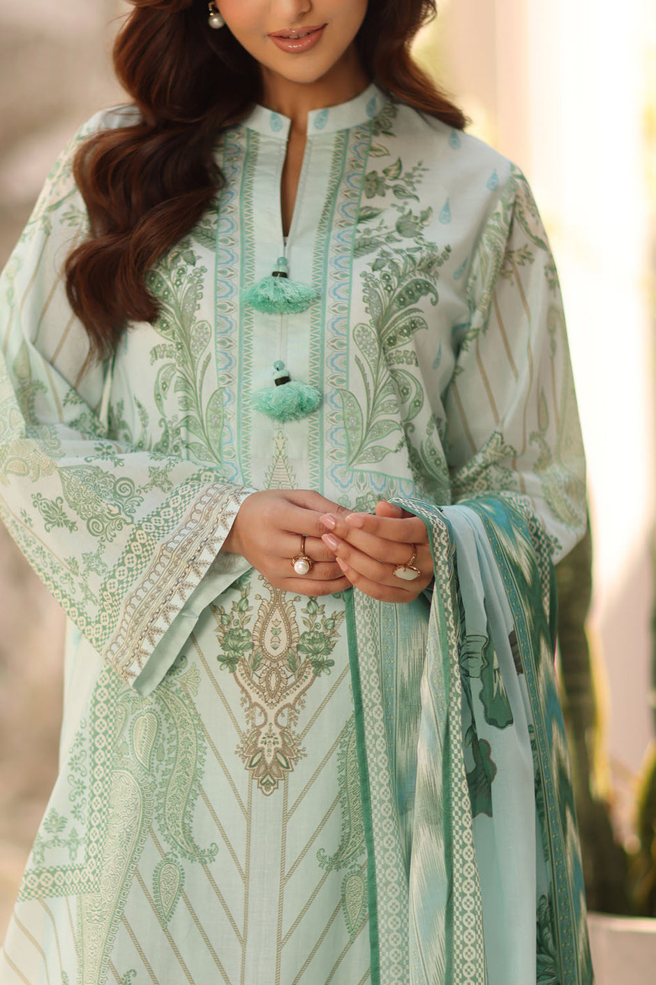 3 Piece Printed Lawn Suit