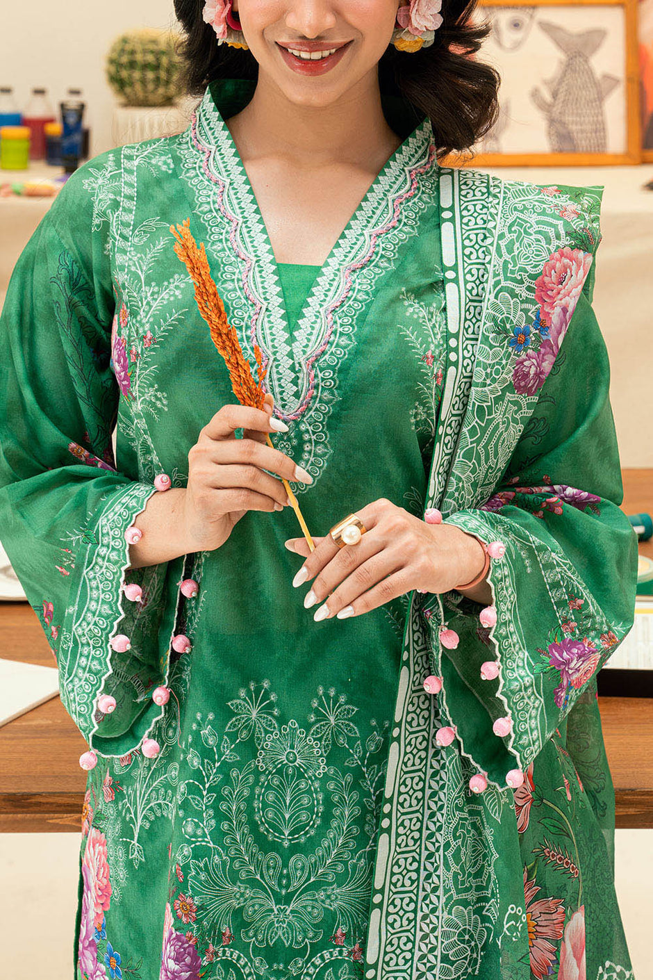 3 Piece Printed Lawn Suit