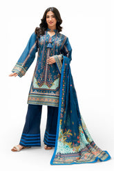 3 Piece Printed Lawn Suit SD-52202